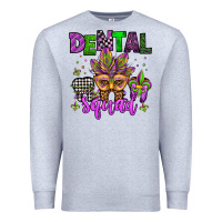 Heather Grey dental squad mardi gras teeth Premium Sweatshirt - Jasminsmagicworld