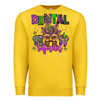 Lemon dental squad mardi gras teeth Premium Sweatshirt - Jasminsmagicworld
