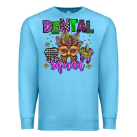 Ocean Blue dental squad mardi gras teeth Premium Sweatshirt - Jasminsmagicworld