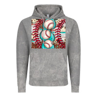 Cloud Rock baseball leopard cowhide turquoise Vintage Hoodie - JahusDesignShop