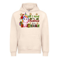 Sandshell all i want for christmas is a unicorn Urban Hoodie - CowGirlArtShop