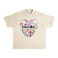 Sandshell dental life element heart Urban Heavy Tee - AdoDesignShop