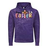 Cloud Purple Happy Easter With Cross Vintage Hoodie - RanaPortraitStore