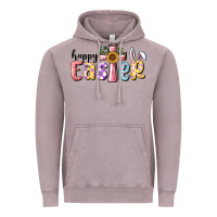 Vintage Zinc Happy Easter With Cross Vintage Hoodie - RanaPortraitStore