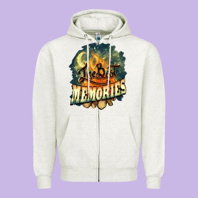 Camping The Best Memories Zipper Hoodie Designed By Nancycooperartshop