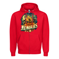 Red camping the best memories Zipper Hoodie - NancyCooperArtShop