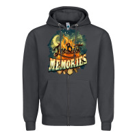 Smoke camping the best memories Zipper Hoodie - NancyCooperArtShop