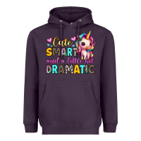 Plum cute smart and a little bit dramatic Heavyweight Hoodie - Artiststas