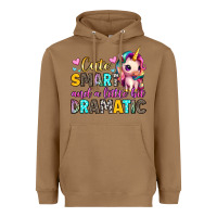 Toasted Coconut cute smart and a little bit dramatic Heavyweight Hoodie - Artiststas
