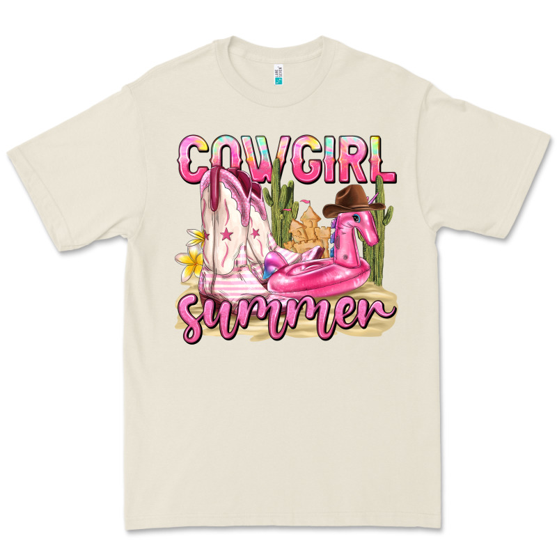 Cowgirl Summer Premium Tee by texasbilliewilder | Teevron