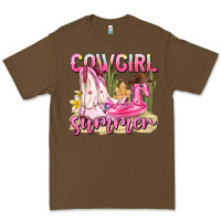 Cacao cowgirl summer Premium Tee - texasbilliewilder