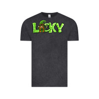 Vintage Black St Patricks Day Lucky Gnome Vintage Tee - Jasminsmagicworld