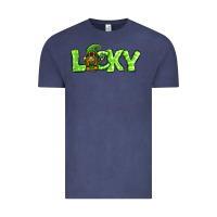Vintage Denim St Patricks Day Lucky Gnome Vintage Tee - Jasminsmagicworld