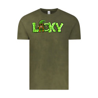 Vintage Olive St Patricks Day Lucky Gnome Vintage Tee - Jasminsmagicworld