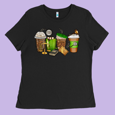 Lawyer Coffee Cups Ladies Tee Designed By Texasbilliewilder