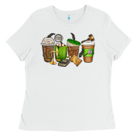 White lawyer coffee cups Ladies Tee - texasbilliewilder