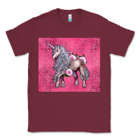 Burgundy unicorn Classic Tee - LillyAllenDesigns