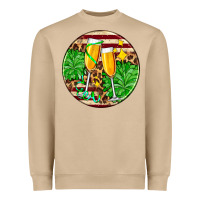 Mushroom Christmas champagnes Heavyweight Sweatshirt - AdoDesignShop