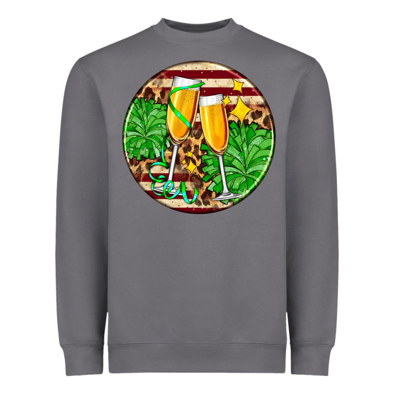 Christmas Champagnes Heavyweight Sweatshirt by AdoDesignShop | Teevron
