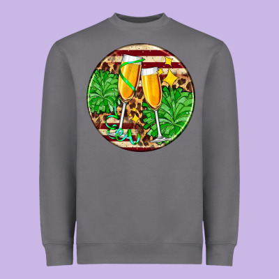Christmas Champagnes Heavyweight Sweatshirt Designed By Adodesignshop