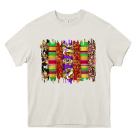 Cream mardi gras cake fleur de lis crawfish brushstrokes Heavy Core Tee - Artiststas