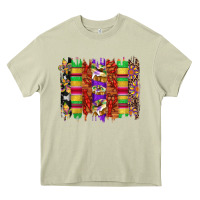 Mossy mardi gras cake fleur de lis crawfish brushstrokes Heavy Core Tee - Artiststas