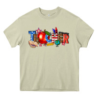 Mossy American teacher Heavy Core Tee - texasbilliewilder