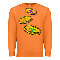 Carrot louisiana coins Premium Sweatshirt - BarkalooDesign