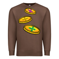 Chestnut louisiana coins Premium Sweatshirt - BarkalooDesign