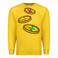 Lemon louisiana coins Premium Sweatshirt - BarkalooDesign