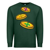 Sports Green louisiana coins Premium Sweatshirt - BarkalooDesign