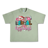 Oil Green dental hygienist Urban Heavy Tee - AdoDesignShop