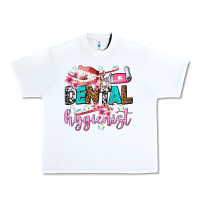 White dental hygienist Urban Heavy Tee - AdoDesignShop