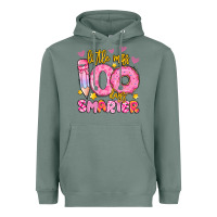 Sage little miss 100 days smarter Heavyweight Hoodie - Artiststas