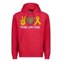 Cardinal Peace Love Cure Premium Hoodie - Bettercallsaul