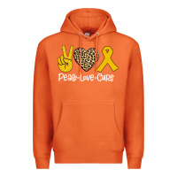 Carrot Peace Love Cure Premium Hoodie - Bettercallsaul