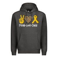 Charcoal Heather Peace Love Cure Premium Hoodie - Bettercallsaul