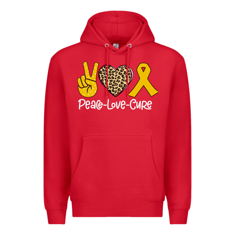 Peace Love Cure Premium Hoodie by Bettercallsaul | Teevron