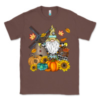Chestnut Happy Fall Classic Tee - CowhideDigitalArt