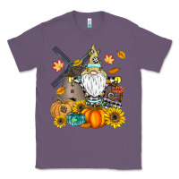 Lavender Happy Fall Classic Tee - CowhideDigitalArt