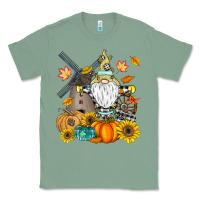 Sage Happy Fall Classic Tee - CowhideDigitalArt
