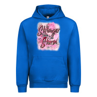 Cobalt stronger than the storm Urban Hoodie - CowGirlArtShop