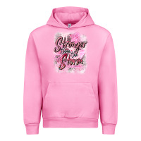 Fuchsia Pink stronger than the storm Urban Hoodie - CowGirlArtShop