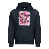Navy stronger than the storm Urban Hoodie - CowGirlArtShop