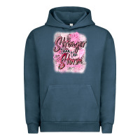 Pigment Midnight Navy stronger than the storm Urban Hoodie - CowGirlArtShop