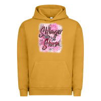 Pigment Peanut Butter stronger than the storm Urban Hoodie - CowGirlArtShop