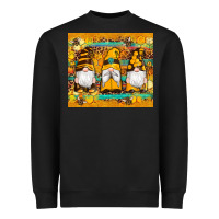 Black western bee gnomes  honeycomb  leopard turquoise wooden serape Heavyweight Sweatshirt - Artiststas