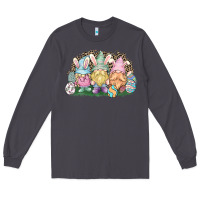 Smoke Easter Day gnomes Long Sleeve Tee - NancyCooperArtShop