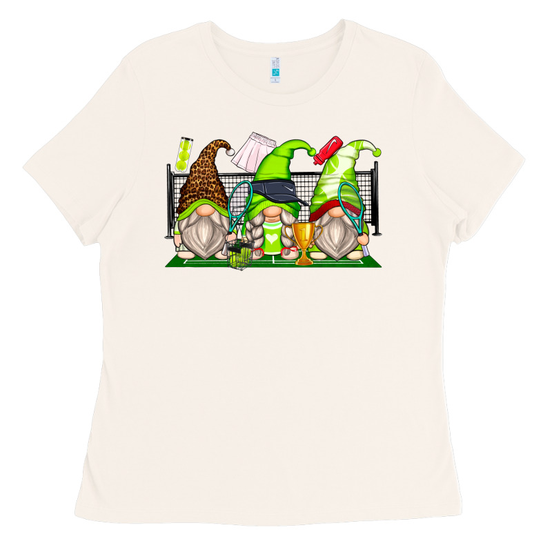 Tennis Gnomes Ladies Tee by Zillion Design Studio | Teevron