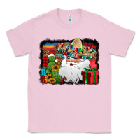 Bubblegum Pink Santa Claus Spanish Christmas Classic Tee - Jasminsmagicworld